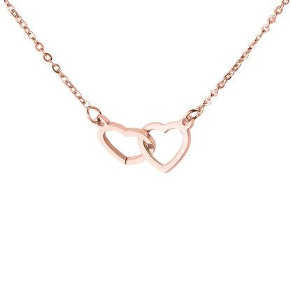 Engraved Heart Necklace with Rose Bear Gift Box