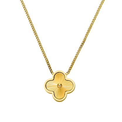 Golden Clover Necklace – 18K Gold Plated