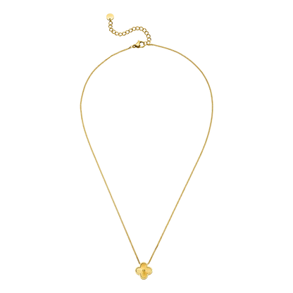 Golden Clover Necklace – 18K Gold Plated